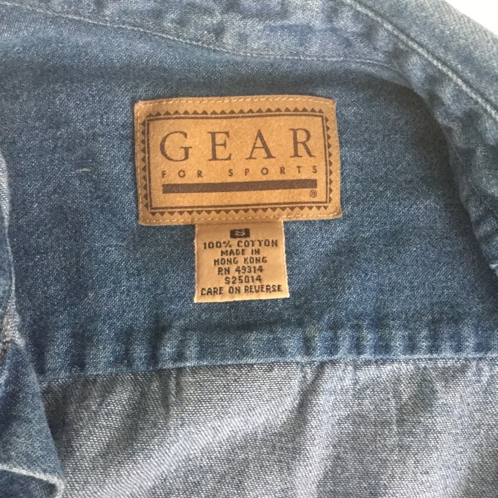 Mizzou Student Affairs Jean Shacket Size S - Picture 3 of 3